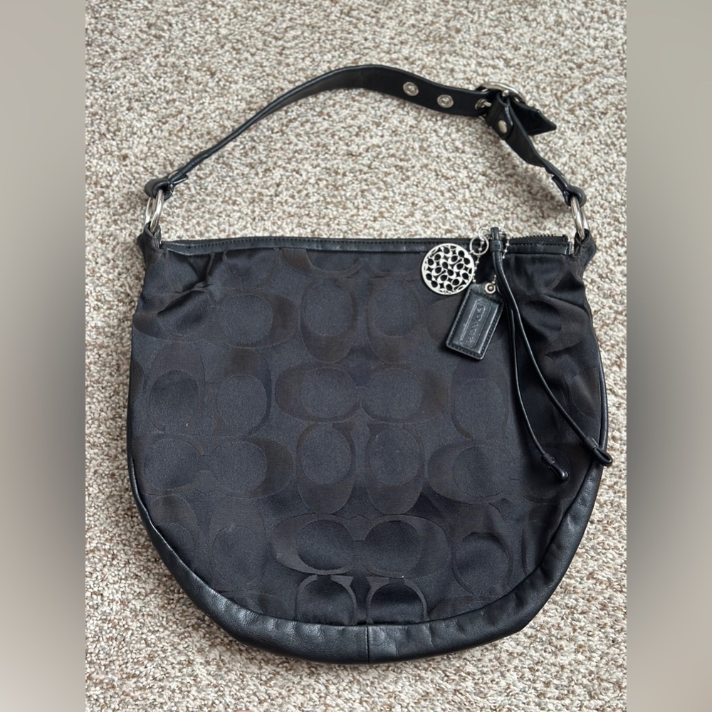 Vintage Coach hobo bag.